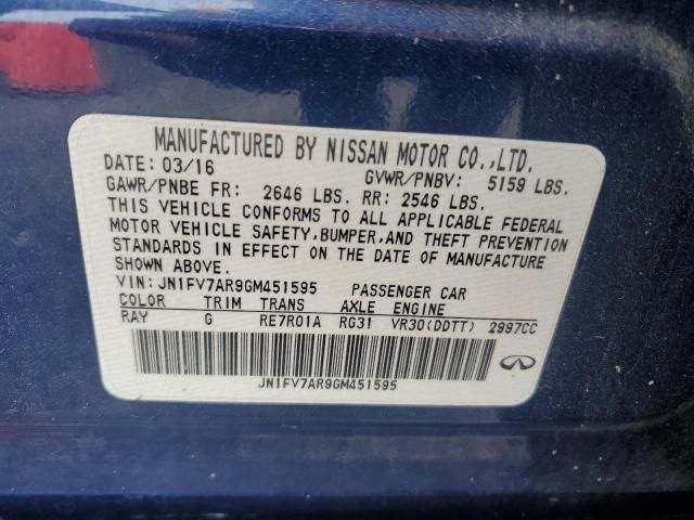 2016 Infiniti Q50 RED Sport 400