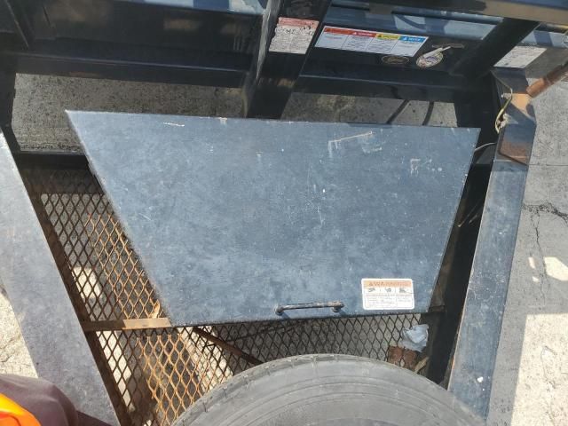 2017 PJ T8222 Tilt Deck Equipment Trailer