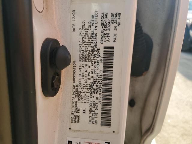 2004 Toyota 4runner SR5