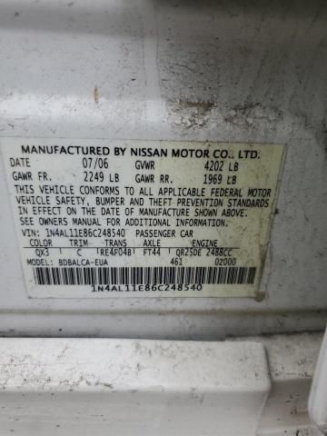 2006 Nissan Altima S