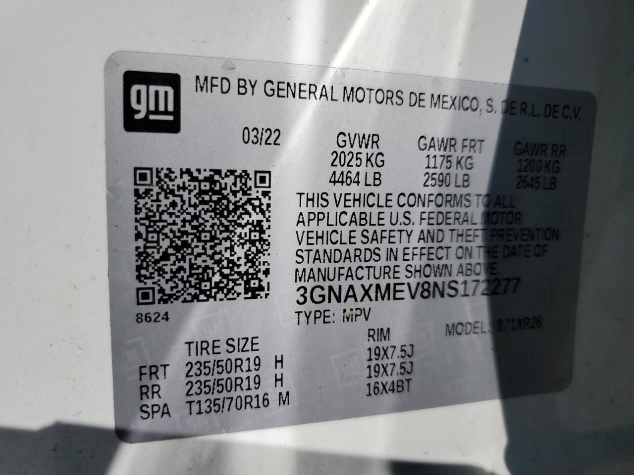 2022 Chevrolet Equinox rs