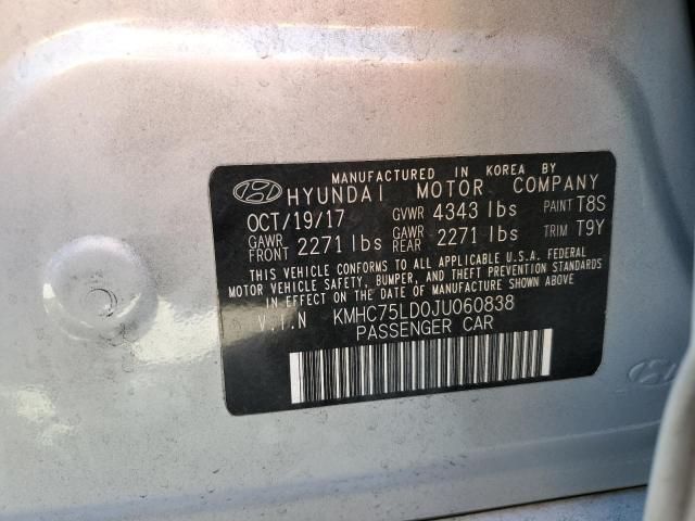 2018 Hyundai Ioniq Limited