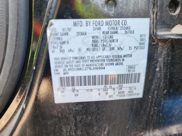 2007 Lincoln Townhouse MKX