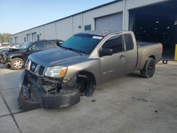 Salvage trucks for sale at Gaston, SC auction: 2007 Nissan Titan XE