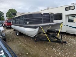 Salvage boats for sale at Lansing, MI auction: 2018 Misty Harbor Boat