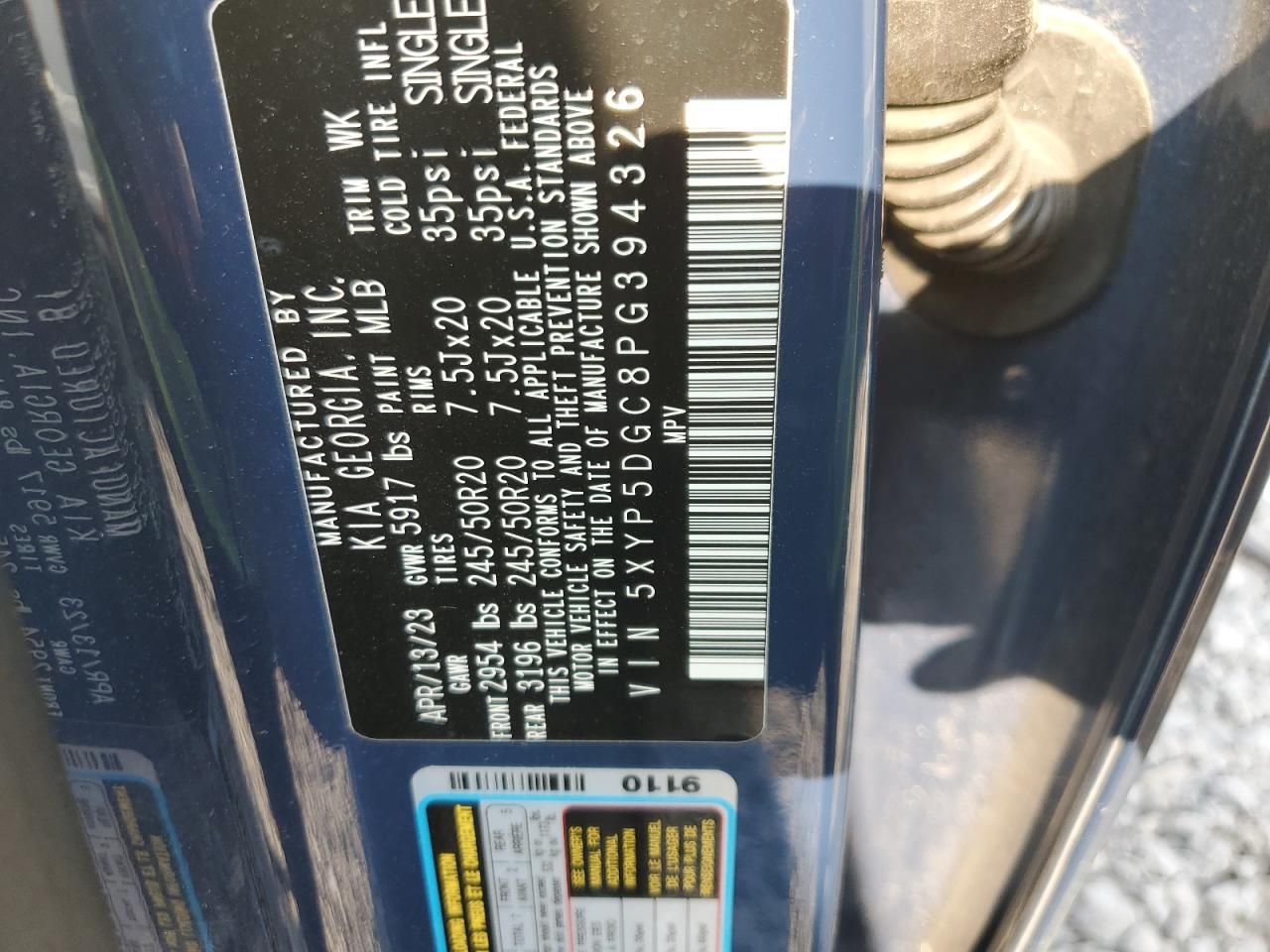 2023 KIA Telluride sx