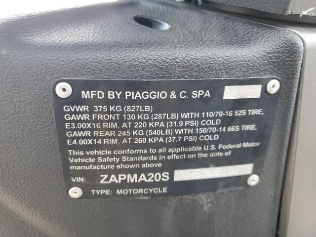 2017 Piaggio Scooter