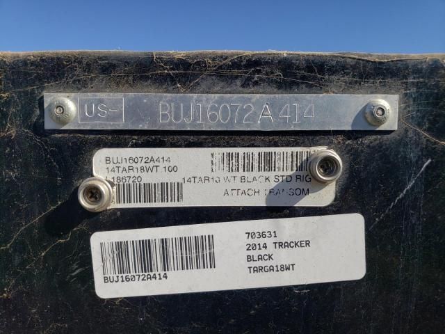 2014 Tracker Marine Trailer