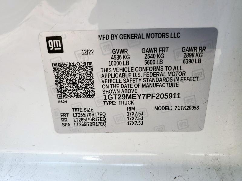 2023 GMC Sierra K2500 sle