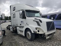 Salvage trucks for sale at Spartanburg, SC auction: 2016 Volvo VNL Semi Truck