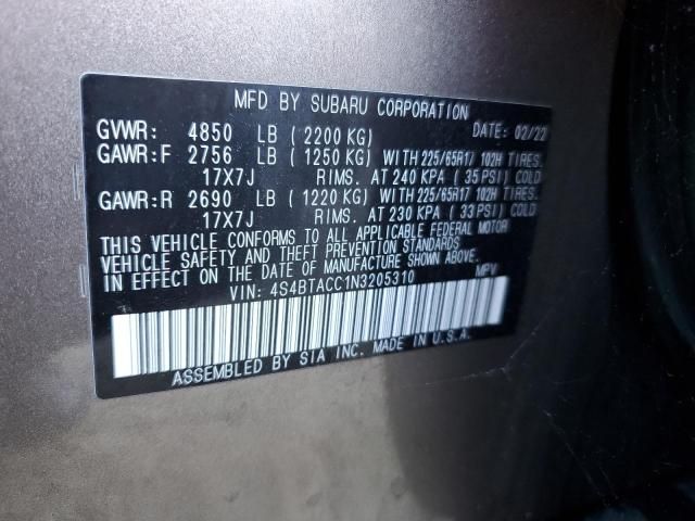 2022 Subaru Outback Premium