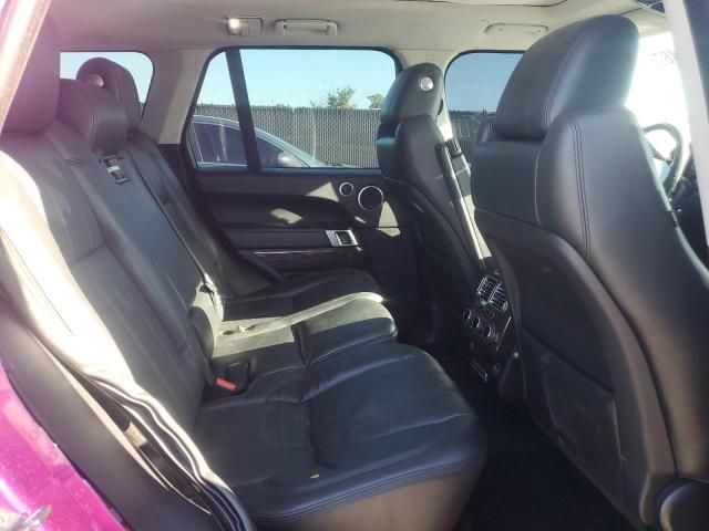 2015 Land Rover Range Rover HSE