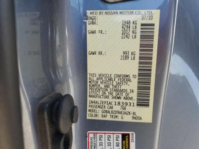 2010 Nissan Altima S
