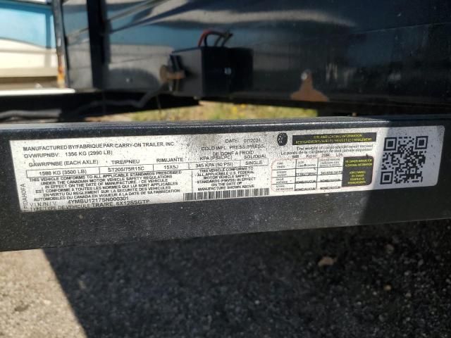 2025 Carry-On 6X12SSGTP Utility Trailer