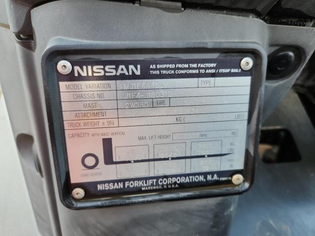 2011 Niss AN MJ1F4A45LV Forklift