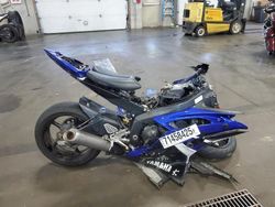 Salvage motorcycles for sale at Ham Lake, MN auction: 2008 Yamaha YZFR6