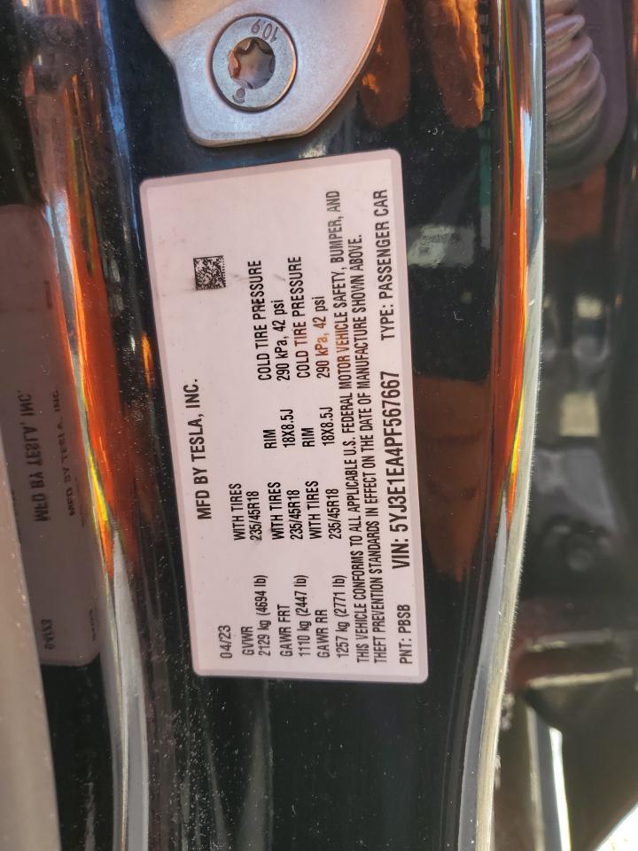 2023 Tesla Model 3