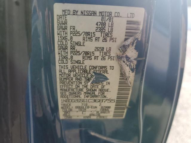 2001 Nissan Frontier King Cab XE