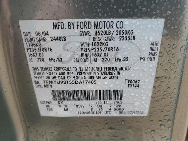2005 Ford Escape XLT