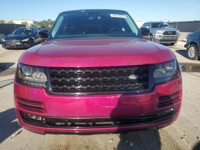2015 Land Rover Range Rover HSE
