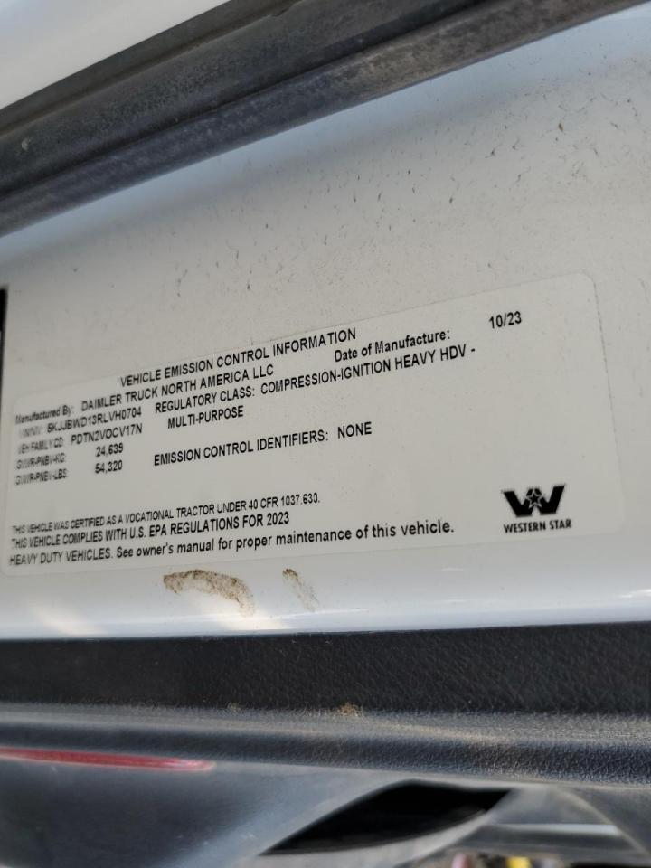 2024 Western Star 2024 Western Star 49X Chassis Semi Truck