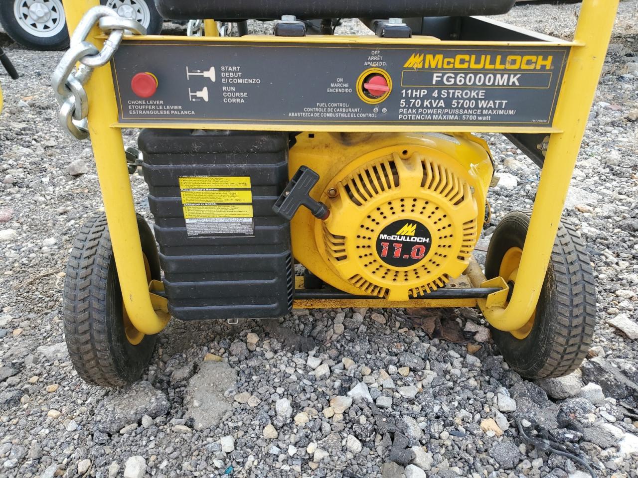 2006 Mcculloch Fg6000mk Generation