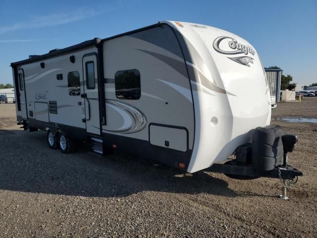 Salvage trucks for sale at Billings, MT auction: 2018 Keystone 2018 Dutchman Cougar