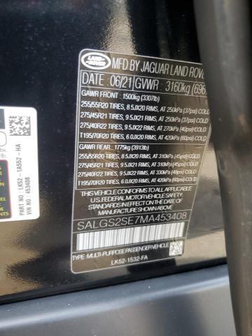 2021 Land Rover Range Rover Westminster Edition