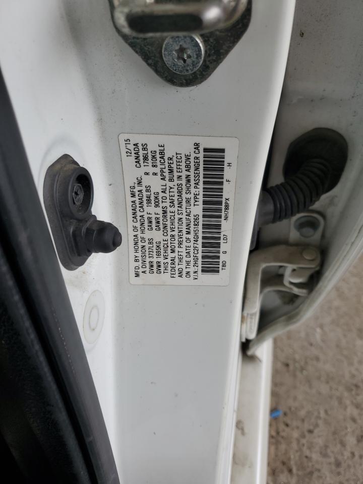 2016 Honda Civic ex