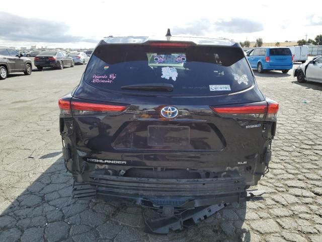 2021 Toyota Highlander Hybrid XLE