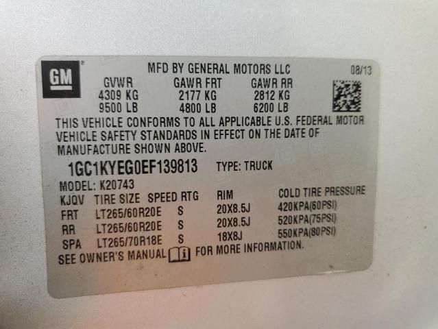 2014 Chevrolet Silverado K2500 Heavy Duty LTZ