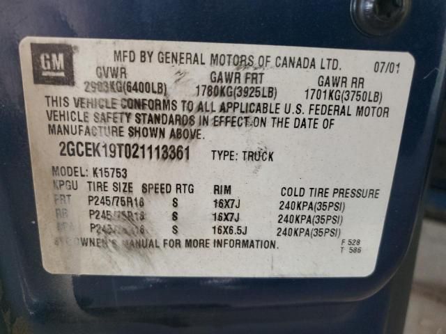 2002 Chevrolet Silverado K1500