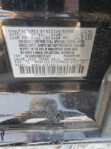 2021 Nissan Sentra SV