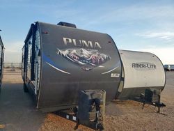 Salvage trucks for sale at Andrews, TX auction: 2020 Palomino Puma Serie