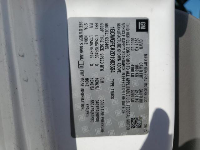 2013 Chevrolet Express G2500