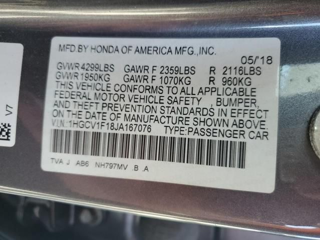 2018 Honda Accord lx