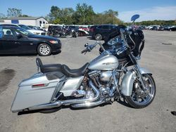 Salvage motorcycles for sale at Glassboro, NJ auction: 2015 Harley-Davidson Flhxs Street Glide Special