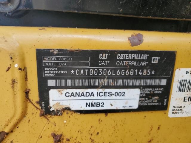 2020 Caterpillar 306 Mini Excavator