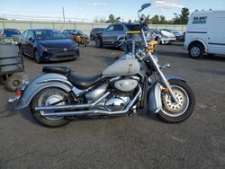 Salvage motorcycles for sale at Pennsburg, PA auction: 2002 Suzuki VL800