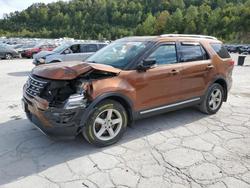Ford salvage cars for sale: 2017 Ford Explorer xlt
