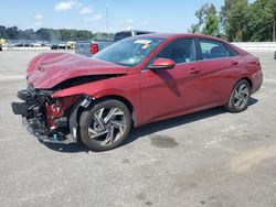 Hyundai salvage cars for sale: 2024 Hyundai Elantra sel