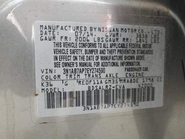 2014 Nissan Sentra S