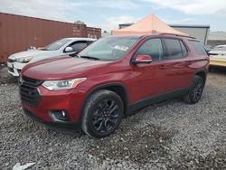 Chevrolet salvage cars for sale: 2021 Chevrolet Traverse rs