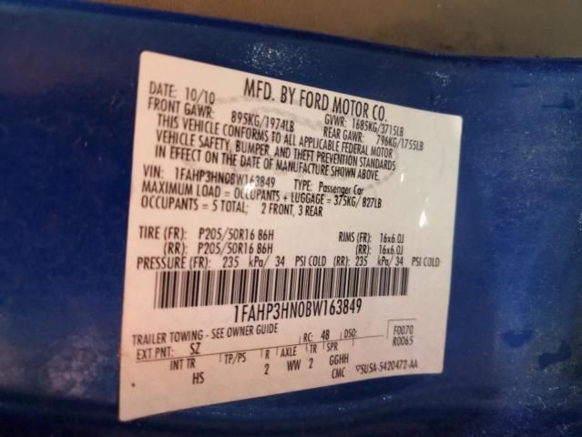 2011 Ford Focus SEL
