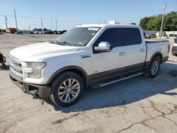 Salvage trucks for sale at Oklahoma City, OK auction: 2017 Ford F150 Supercrew