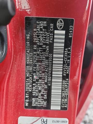 2013 Toyota Camry Hybrid