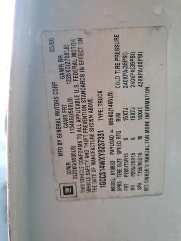 2000 Chevrolet S Truck S10