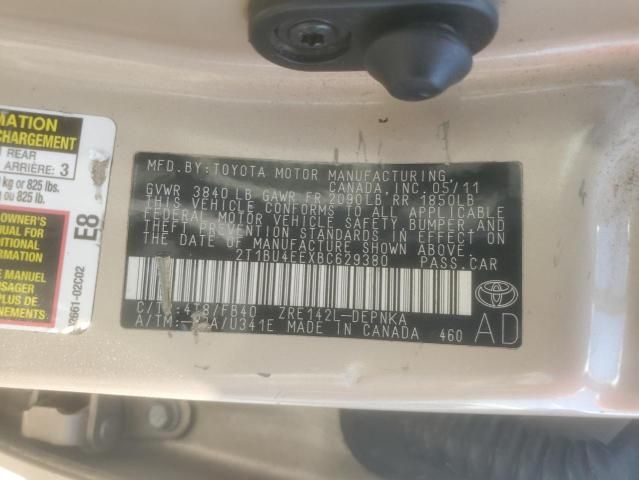 2011 Toyota Corolla Base