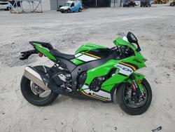 Salvage motorcycles for sale at Loganville, GA auction: 2025 Kawasaki ZX1002 M