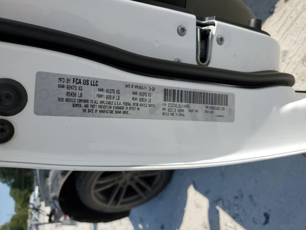 2020 Dodge Charger Scat Pack